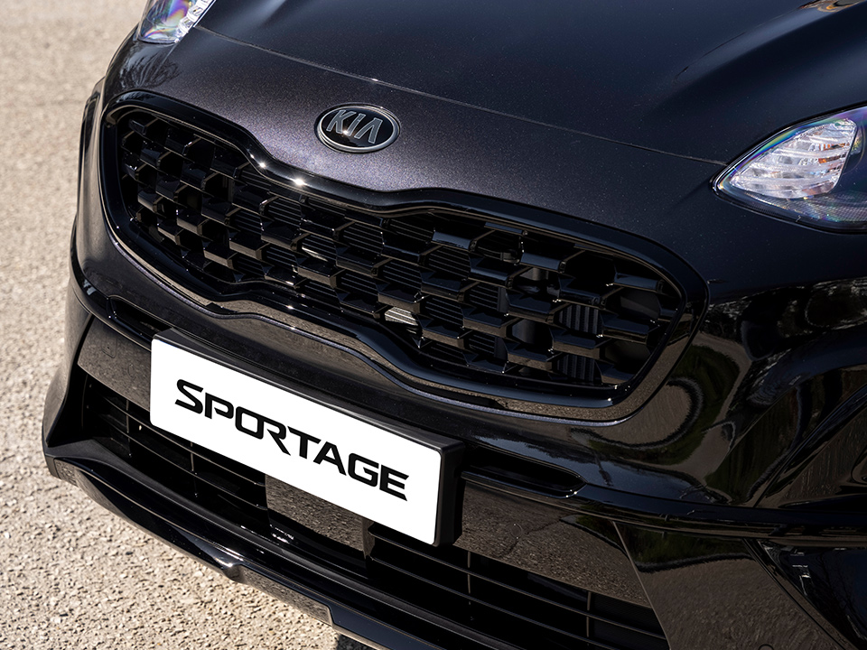 Kia Sportage Black Edition grille